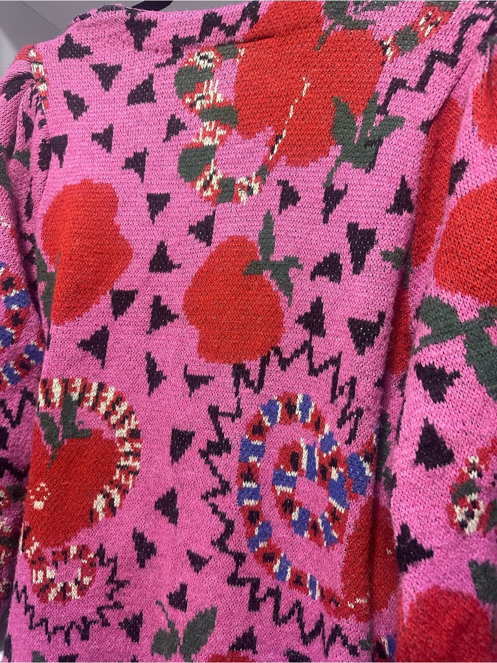 FARM Rio Snake Fruit Sweater Dress - Picture 4 of 9